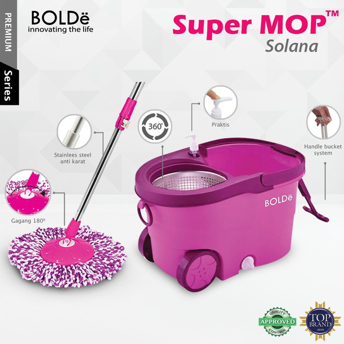 Bolde Super MOP SOLANA Pink
